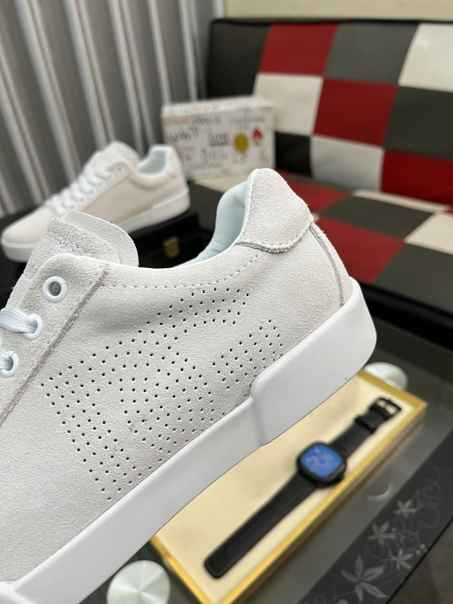 Men's shoes 💰420⌚️⌚️【Dg～】Men's casual shoes 2025z cabinet sales simultaneously 🔶Size: 35-46#️⃣ 🔷1 color🔜The upper is made of multi-material splicing ➕Genuine leather lining, comfortable and breathable, sole: original comfortable and wear-resistant outsole, ⚠️real thing📱photographed🎬real thing is better📢📢📢